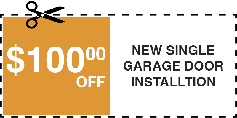100 off garage door repair Seaford