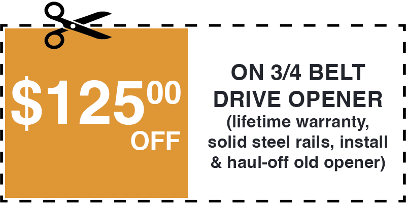125 off garage door opener Seaford