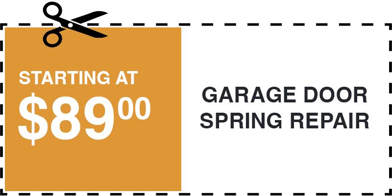 89 garage door SPRING repair Seaford