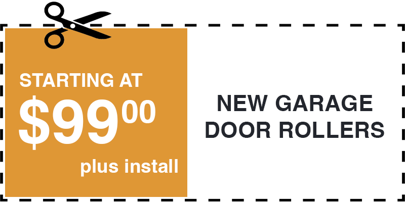 99 new garage door rollers Seaford