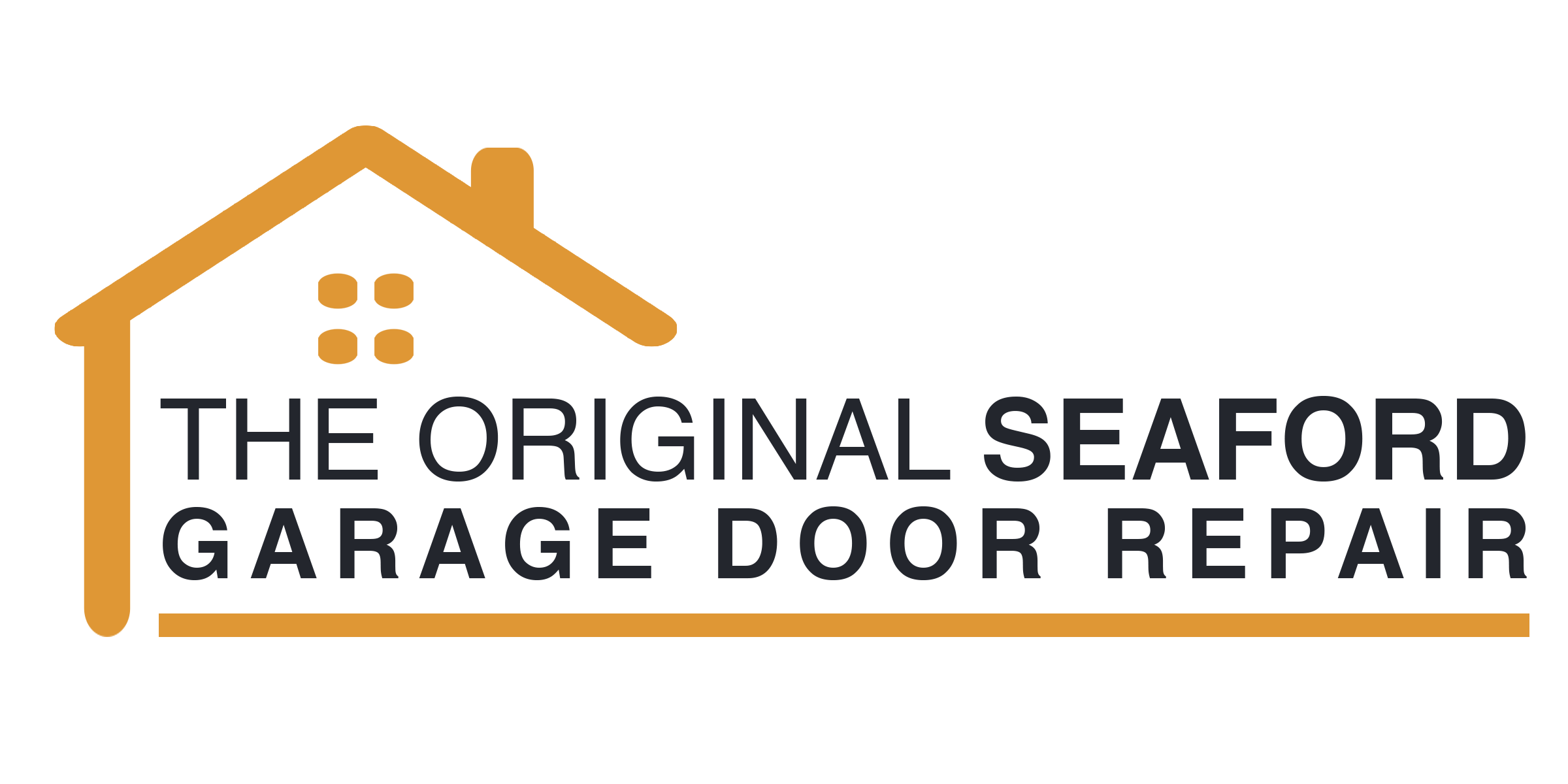 the original garage door repair Seaford logo